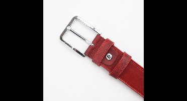 Pierre Cardin PSN 6210 - Heren Leren Riem - Blauw - 115-130 cm - Verstelbare Lengte