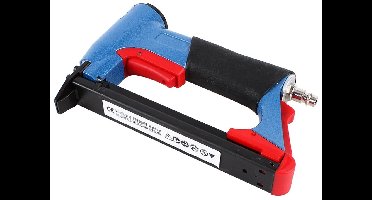 JAQZY Pneumatische Lucht Nietmachine - Spijkermachine - Nagelcapaciteit 125 Stuks - Efficiënt - Krachtige Afgedichte Cilinder