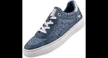 Mustang dames sneaker blauw