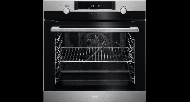 AEG BPK556360M HETELUCHTOVEN MET STOOMONDERSTEUNING- 6000 SERIE - STEAMBAKE - PYROLYSEREINIGING