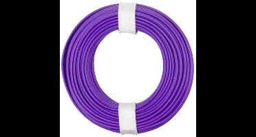 Donau Elektronik 175-016 Draad LiY 1 x 0.75 mm² Violet 1 stuk(s)