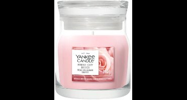 Yankee Candle - Fresh Cut Roses Small Jar Geurkaars - tot 30 branduren