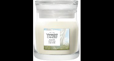 Yankee Candle - Clean Cotton Small Jar Geurkaars - tot 30 branduren