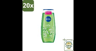 20 x Nivea – Douchegel – Fruity Delight – 250 ml - Grootverpakking - Douchegel - Fruitige Geur - Huidverzorging - Milde Reiniging - Verfrissend