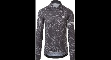 AGU Nocturnal Lines Fietsshirt Lange Mouwen Performance Heren - Freeport Grey - XXL