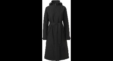 Trench Coat Winter Regenjas Dames Black