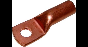 Intercable DIN kabelschoen ring recht 35 mm² M6 blank per 25 stuks (ICD356BK)