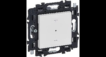 Legrand universele dimmer volledig apparaat met wip 3-draads 3-150W - Valena Next wit opaal (741790A)