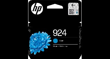 HP 924 - Inktcartridge - Cyaan