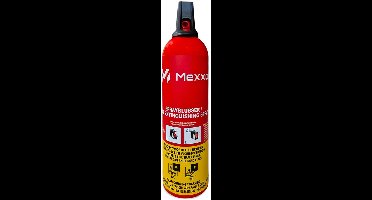 Mexxo Sprayblusser 750 ml - PFAS-vrije schuimblusser - Brandklasse A en F