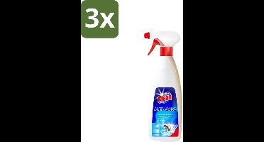 3 x At Home - Clean - Anti Kalk Spray - Snel Resultaat & Reinigt Effectief - 750 ml - Anti Kalk Spray - Kalk Verwijderen - Lijmresten Verwijderen - Schoonmaken - Glans Geven