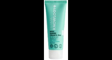 Dermaknowlogy+ - MD52 Barrièrecrème met Zinc 75 ml - voor Rode en Geïrriteerde Huid - AllergyCertified - Parfumvrij