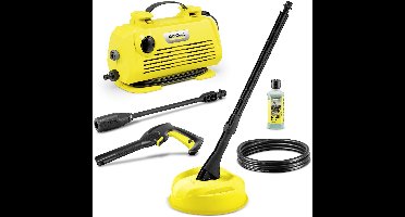 Kärcher K 2 Horizontal VPS Home Hogedrukreiniger - 110 Bar - 360 l/u - 1400W - 20m² - Voor Auto, Terras en Tuin - Met Terrasreiniger