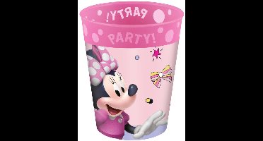 Disney Minnie Junior micro premium plastic bekerset 4-delig 250 ml