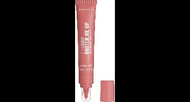 Rimmel London Oh My Gloss! Butter Me Up, Cappuccino, Lippenbalsem, Met squalaan en peptiden, Extreem hydraterende vegan formule, 15 ml
