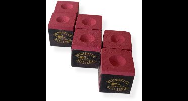 Master billiard - biljartkrijt - 6 stuks - biljart krijt - pool krijt - keu krijt - roze