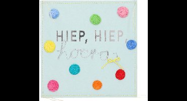 Depesche - Paper love wenskaarten - mot. 10 - Hiep, hiep, hoeray