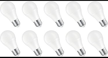 Spectrum LED Lamp E27 8.5W - 24V - 850 Lumen - 3000K Warm wit - Gezellig licht - Energiezuinig - 10 stuks