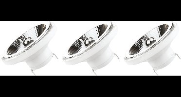 Spectrum G53 AR111 LED Spot - 14 Watt - 12V - 970 Lumen - 4000K Neutraal wit - Natuurlijk licht - Energiezuinig - 3 stuks