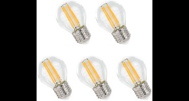 Spectrum LED Lamp E27 5.5W 230V - 660 Lumen - 2700K Warm wit - Gezellig licht - Energiezuinig - 5 stuks