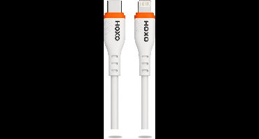 USB C Kabel - Geschikt voor Lightning - 27W Snellader - 1 Meter - Snellader - Oplaadkabel - Wit
