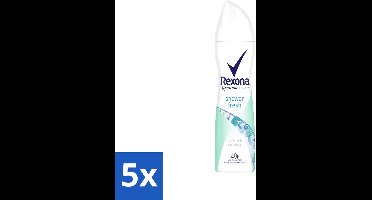 5 x Rexona - Shower Fresh - Deodorant Spray - Anti-transpirant - 150 ml - Shower Fresh - Deodorant Spray - Anti-transpirant - 48 Uur Bescherming - Motion Sense