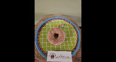 Sleutelhanger Donut Worry Paars