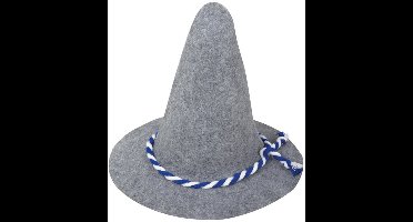 Tiroler Hoed Vilt Grijs