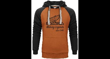 Trui Honda Vintage Legends Oranje, maat XS - Honda Vintage Collection - Hoodies