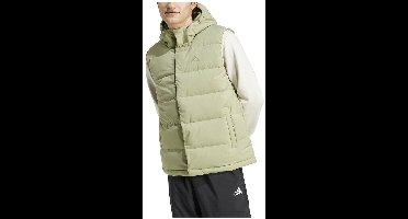 Adidas Helionic Donsjack Groen M Man
