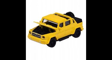 Majorette Mercedes Maybach G 650 Landaulet Geel - Premium Modelauto