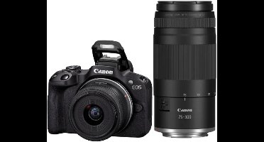 Canon EOS R50 Black + RF-S 18-45mm + RF 75-300mm