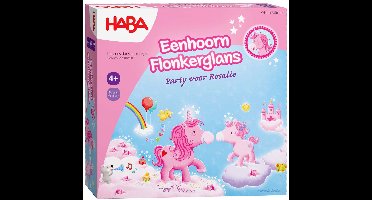 Haba bordspel Eenhoorn Flonkerglans Party voor Rosalie educatief spel.