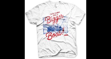 Jaws Youre Gonna Need A Bigger Boat Big Tall T-Shirt UV-1-JAW012-H81-15 White-5XL