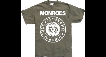 Marilyn Monroe T-Shirts SH-1-15139-H10-5 Olive-S