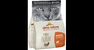 Almo Nature Holistic - Kalkoen - Kattenvoer - 2 kg
