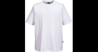 Portwest Katoen MeshAir Koks T-Shirt C195 - Wit - S