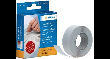 HERMA 1092 Dubbelzijdig tape op rol, vast hechtend, gombreedte 12 mm, bandbreedte 16 mm, 50 m