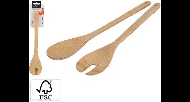 Saladebestekset 2-delig