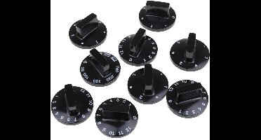 UNIVERSEEL - KNOPPENSET EL.FORNUIS 4+4+1 0 STAND BOVEN -