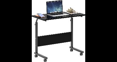 Azomor® Verstelbaar computertafel met wielen voor werken, lezen en studeren