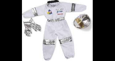 Joya Kids® Verkleedset met astronautenkostuum | Astronaut Pak Kinderen | Verkleed verjaardag Jongen | Verkleedpak Space | Maat S