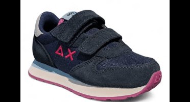Sun 68 Meisjes Sneaker Girl's Ally Solid Baby 07 Navy Blue | Blauw | Maat: 29