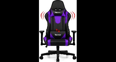 Gaming Stoel - Gaming Chair mit 90°-165° Rugleuning - Racing Style - Max Gewicht 150 kg