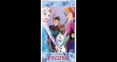 Disney - Frozen - Strandlaken - Handdoek - 70x140Cm - 100% Katoen
