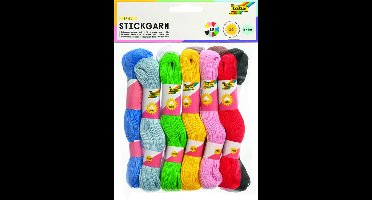 Borduurgaren set 10 stuks van 40 meter assorti