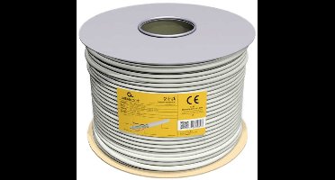 Gembird - CAT6 UTP netwerk kabel rol 100m - Grijs