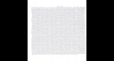 Bisk Mozaïek Antislip Douchemat 55x55cm Wit
