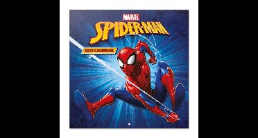 Spiderman kalender 2026 - Marvel - Comics - Spider-Man - Peter - Superheld - formaat 30 x 30 cm