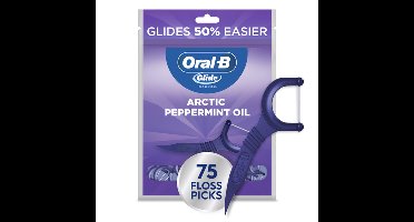 Oral-B Glide 3D White Floss Picks – Radiant Mint – 75 Stuks